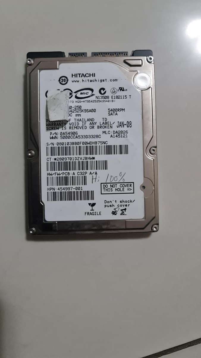 HITACHI 250GBGB - HARD DRIVE