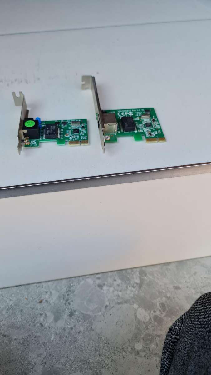 NETWORK LAND CARDS - 2 X NEWORD LAN CARDS - AS PER PICS - BID IS FOR BOTH TOGETHER