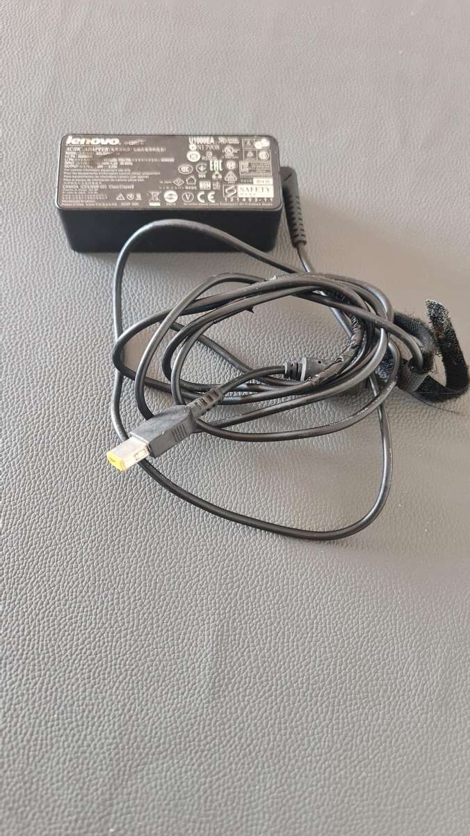 ORIGINAL LENOVO CHARGER - AS PER PIC - 20V - 2.25A - FULL WORKING CONDITION