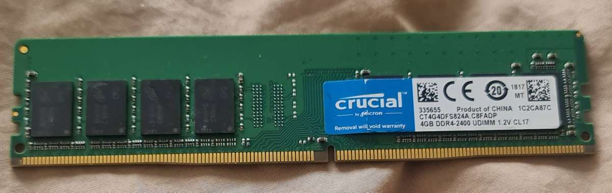 Desktop Memory - 4Gb Ddr4 - 2400Mhz - Full working condition