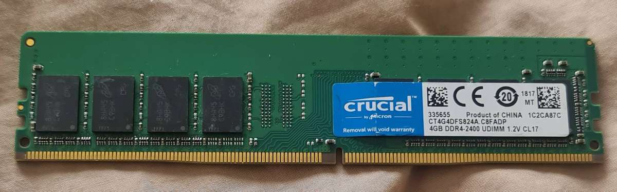 Desktop Memory - 4Gb Ddr4 - 2400Mhz - Full working condition