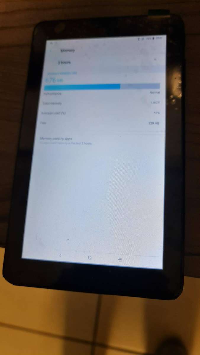 ALCATEL TABLET - 1GB MEMORY - 16GB STORTAGE - 7 INCH - TABLET ONLY - SCREEN CHANGED - FULLY WORKING