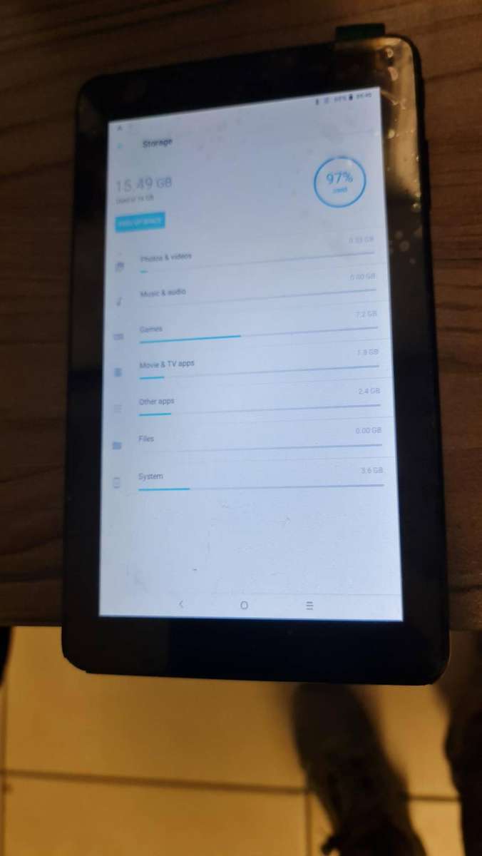 ALCATEL TABLET - 1GB MEMORY - 16GB STORTAGE - 7 INCH - TABLET ONLY - SCREEN CHANGED - FULLY WORKING