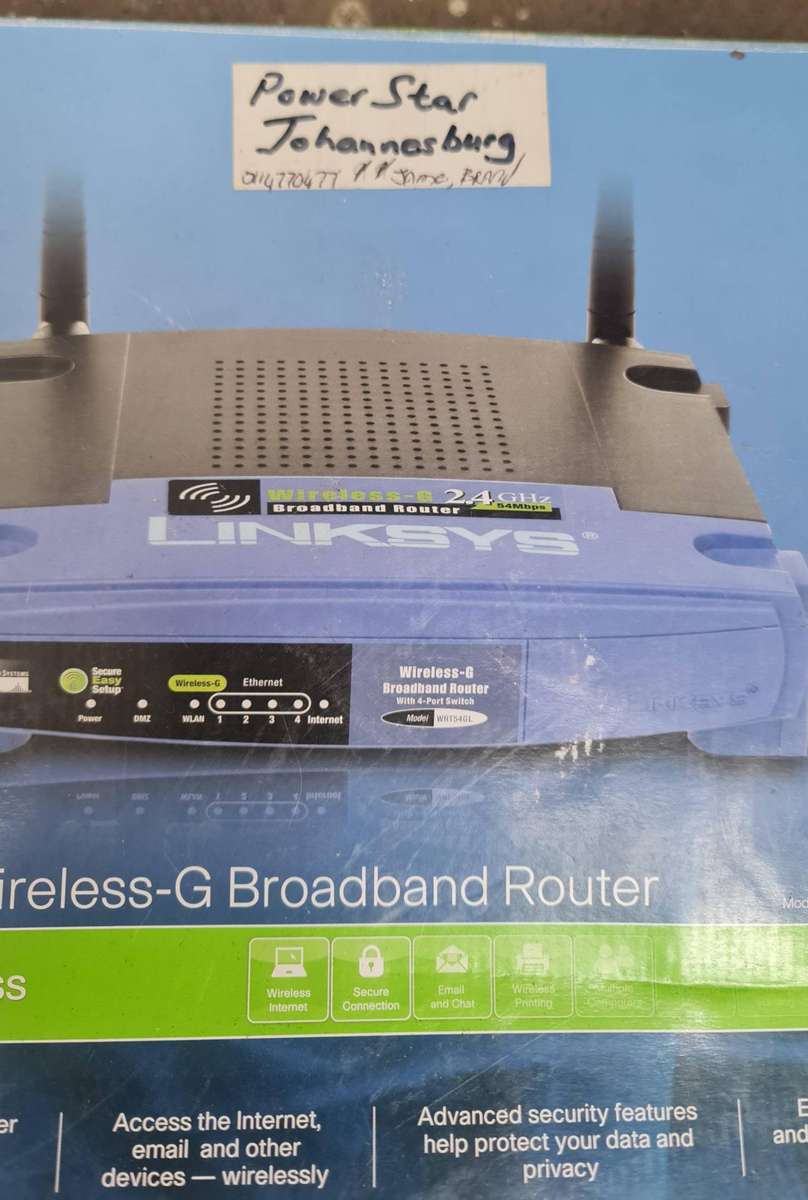 Cisco Linksys Wireless-G Broadband Router