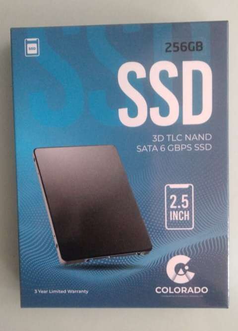 BRAND NEW SEALED - COLORADO - 256GB SSD HARD DRIVE - 2.5 INCH - 3 YEAR WARRANTY