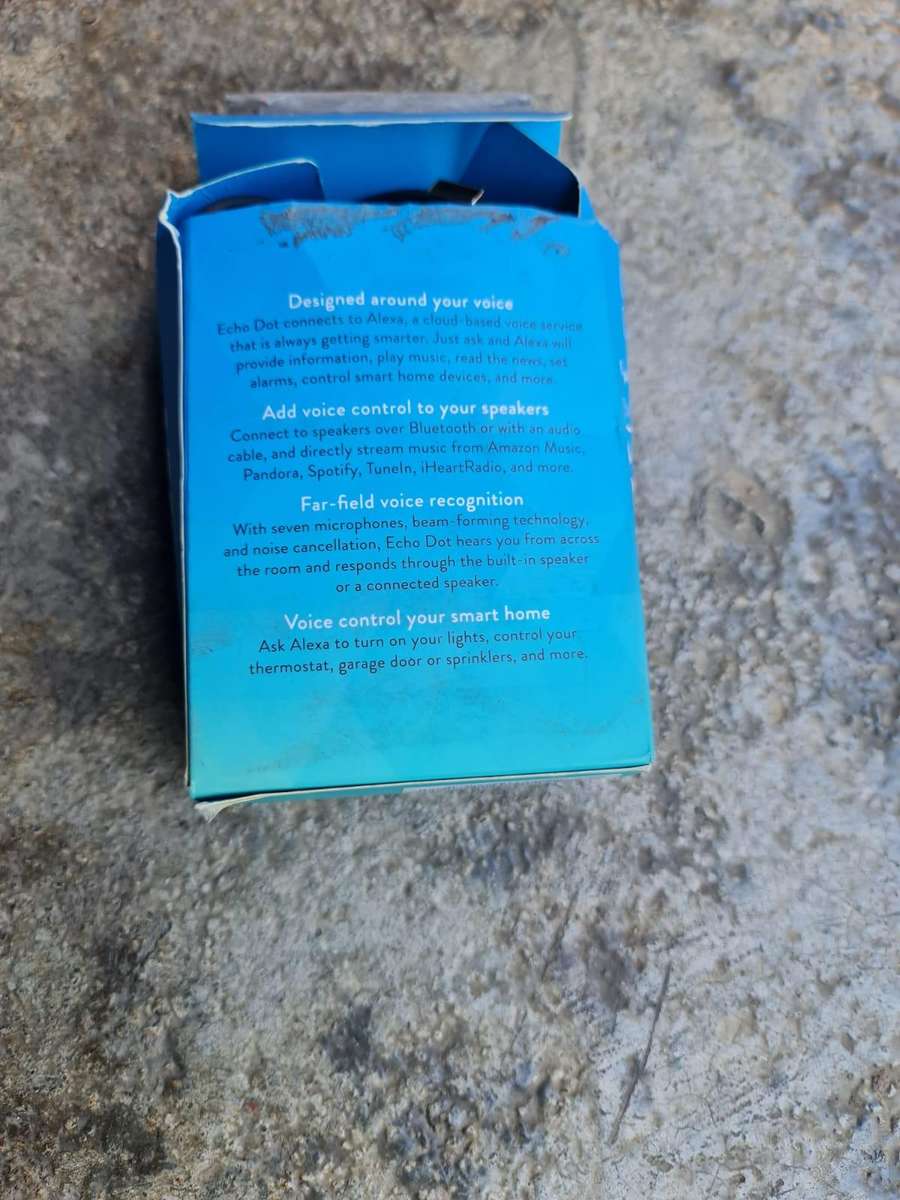 AMAZON - ECHODOT - EXCELLENT CONDITION - FULL WORKING CONDITION