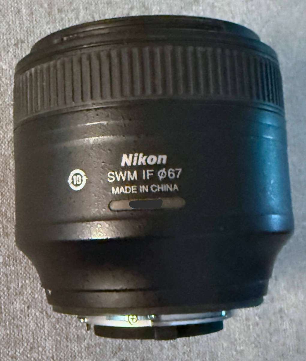 Nikon 85mm F1.8G Lens (F Mount)