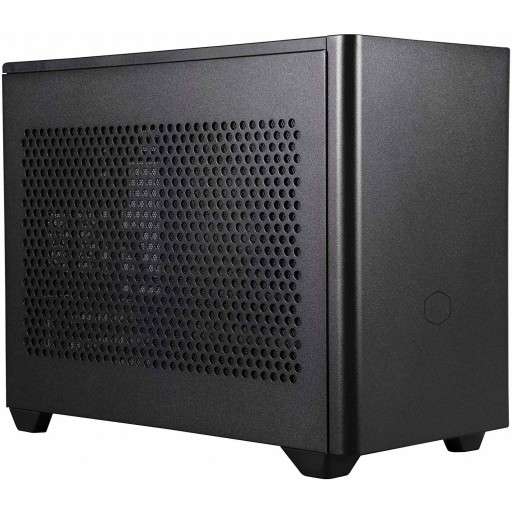 Cooler Master MCB-NR200-KNNN-S00 MasterBox NR200 Mesh Side-Panel Black Powder Coated Steel Mini ITX