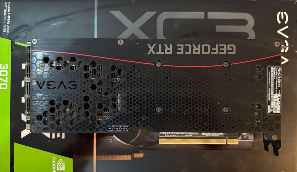 EVGA GeForce RTX 3070 XC3 Ultra Gaming 08G-P5-3755-KR 8GB GDDR6 256-bit PCI-E 4.0