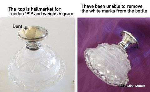 2 Hallmarked silver items and one ,875 silver item