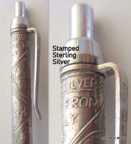 A STERLING SILVER BALLPOINT PEN