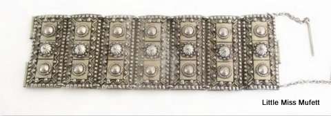 2 WIDE VINTAGE BRACELETs