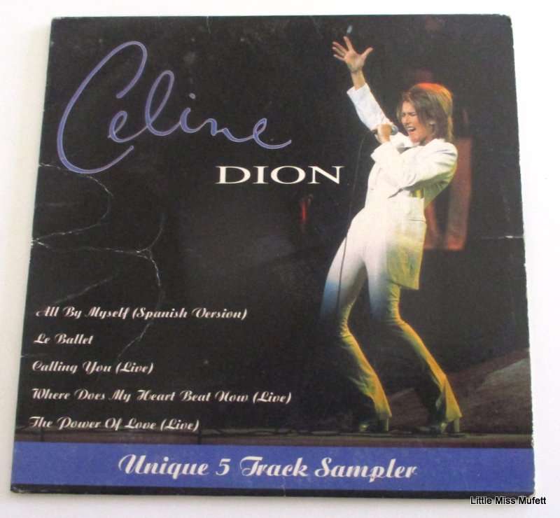 FOR USER  MOVIESMUSIC ONLY.Celine Dion--Unique 5 track Cd--Ultra rare. Excellent condition