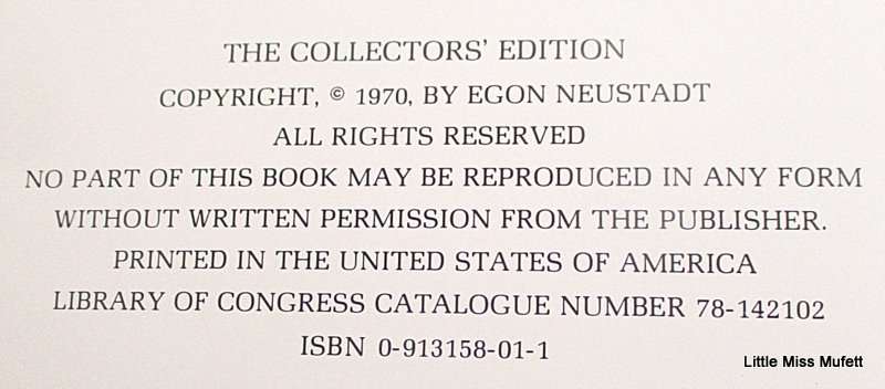 THE LAMPS OF TIFFANY BY DR.EGON NEUSTADT---COLLECTORS EDITION