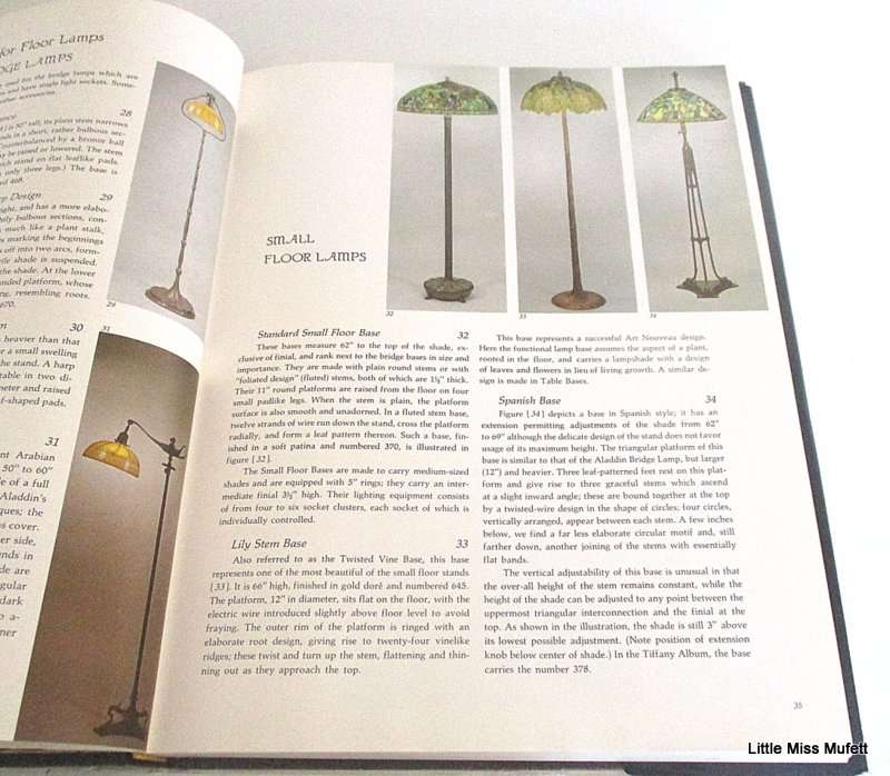 THE LAMPS OF TIFFANY BY DR.EGON NEUSTADT---COLLECTORS EDITION