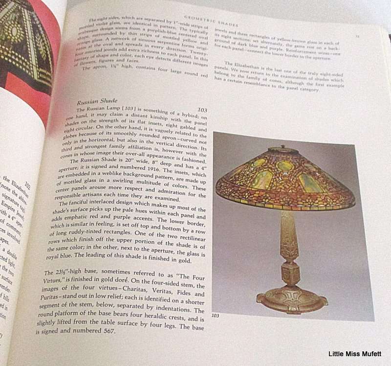 THE LAMPS OF TIFFANY BY DR.EGON NEUSTADT---COLLECTORS EDITION