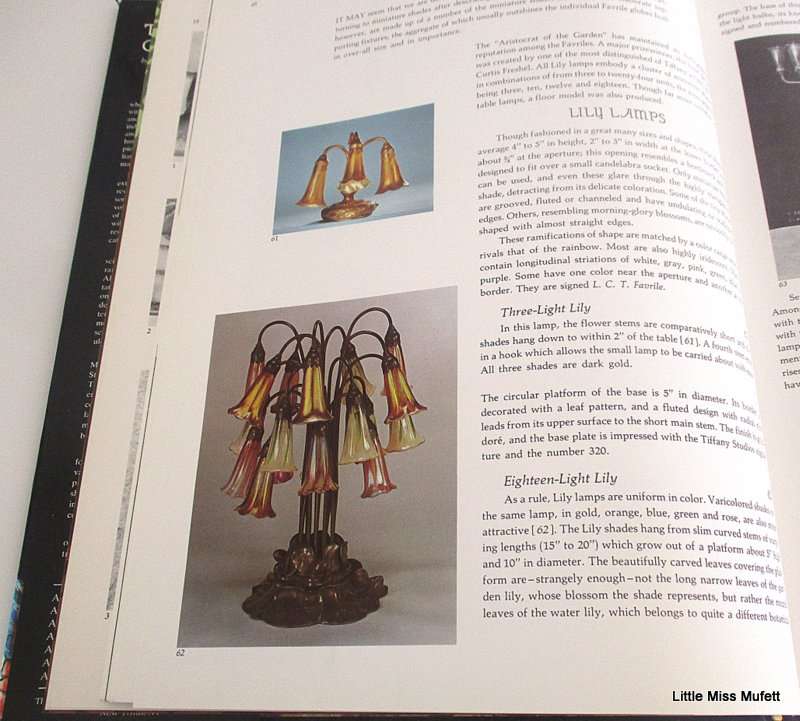 THE LAMPS OF TIFFANY BY DR.EGON NEUSTADT---COLLECTORS EDITION