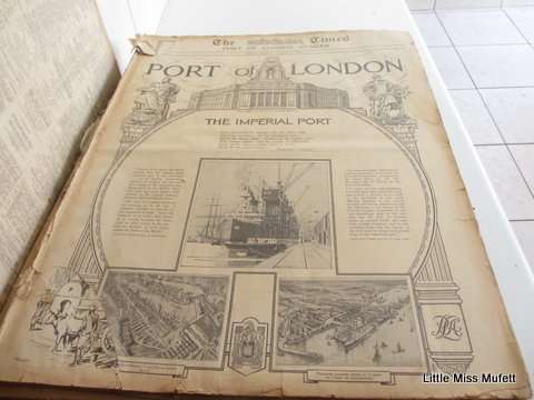 92 X 1928 Times of London newspapers bound collection - 1st Oct to 31st Dec - Cape Town pickup only