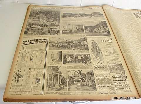 92 X 1928 Times of London newspapers bound collection - 1st Oct to 31st Dec - Cape Town pickup only