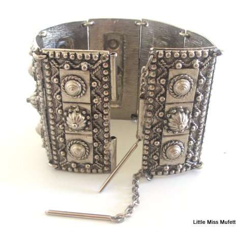 2 WIDE VINTAGE BRACELETs