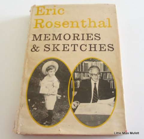Eric Rozenthal--Memories and sketches---signed copy