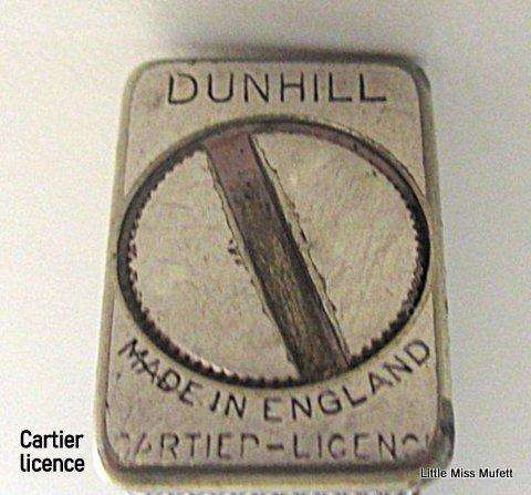 Vintage Dunhill Cartier lighter and 4 collectables