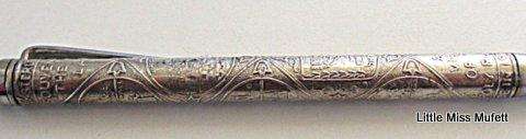 A STERLING SILVER BALLPOINT PEN
