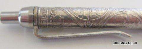 A STERLING SILVER BALLPOINT PEN
