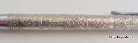 A STERLING SILVER BALLPOINT PEN