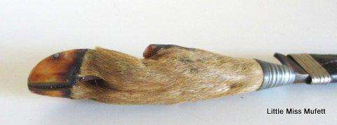 A Rare German Solingen Deer Foot Boot Knife