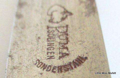 A Rare German Solingen Deer Foot Boot Knife