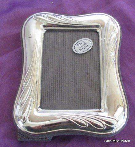 A Sterling ,925 photo frame