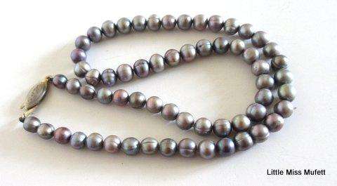 A Vintage string of Fresh Water Pearls