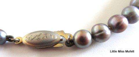 A Vintage string of Fresh Water Pearls