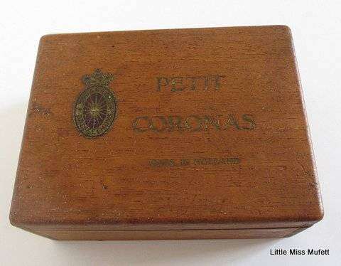 Over 170 Semi precious stones in an old cigar box