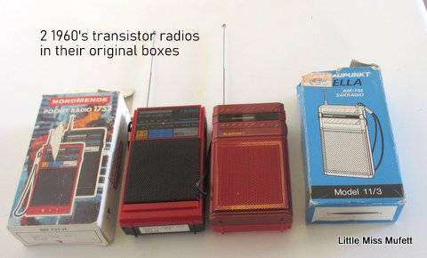 Super find. 2 Vintage transistor radios in perfect working order. Blaupunkt and a Normende