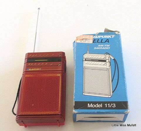 Super find. 2 Vintage transistor radios in perfect working order. Blaupunkt and a Normende