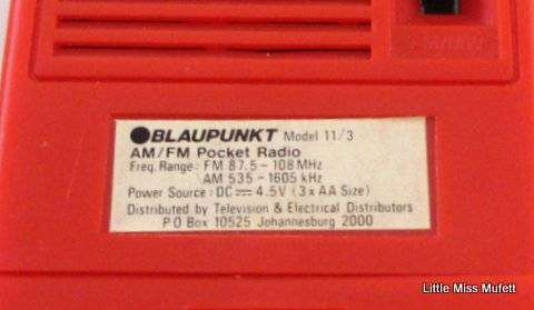 Super find. 2 Vintage transistor radios in perfect working order. Blaupunkt and a Normende