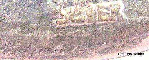 Vintage sterling silver and rose quartz pendant brooch