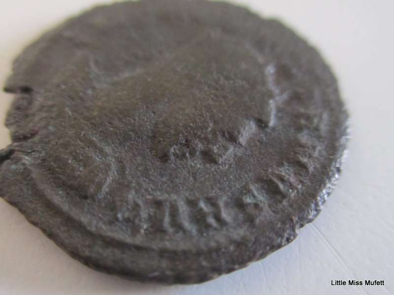 AN ANCIENT ROMAN COIN--OVER 1650 YEARS OLD