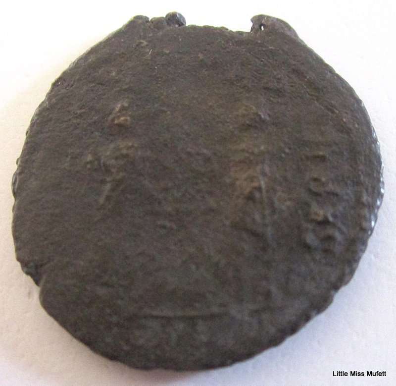 AN ANCIENT ROMAN COIN--OVER 1650 YEARS OLD