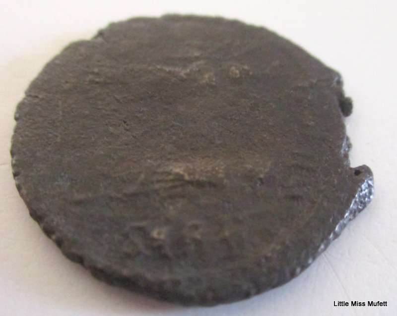 AN ANCIENT ROMAN COIN--OVER 1650 YEARS OLD