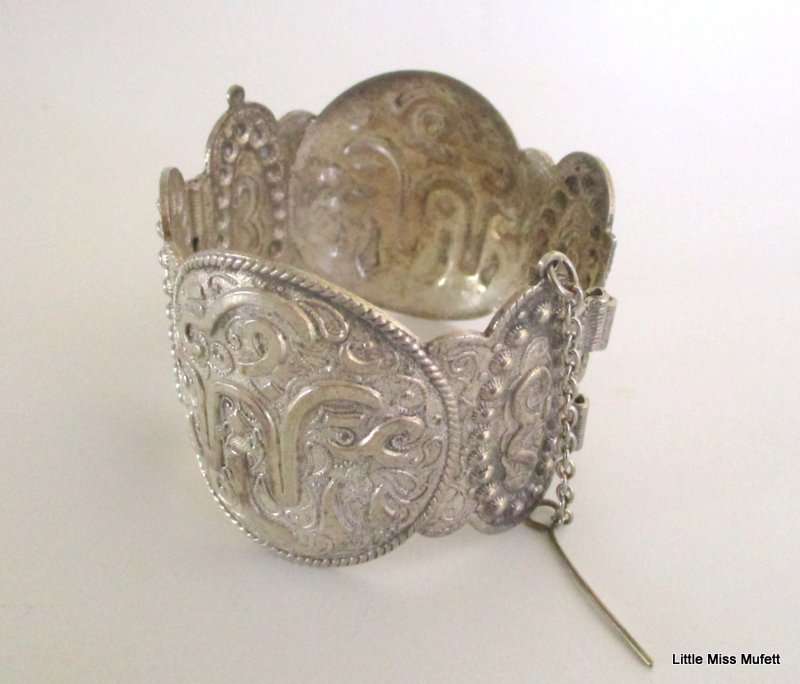 2 WIDE VINTAGE BRACELETs