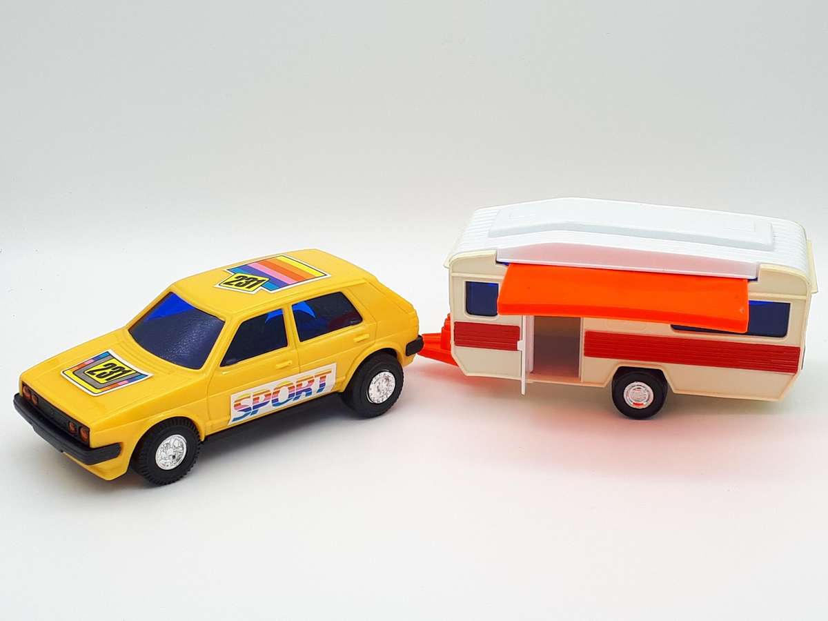 Zap Toys Volkswagen VW Golf and Caravan Vintage