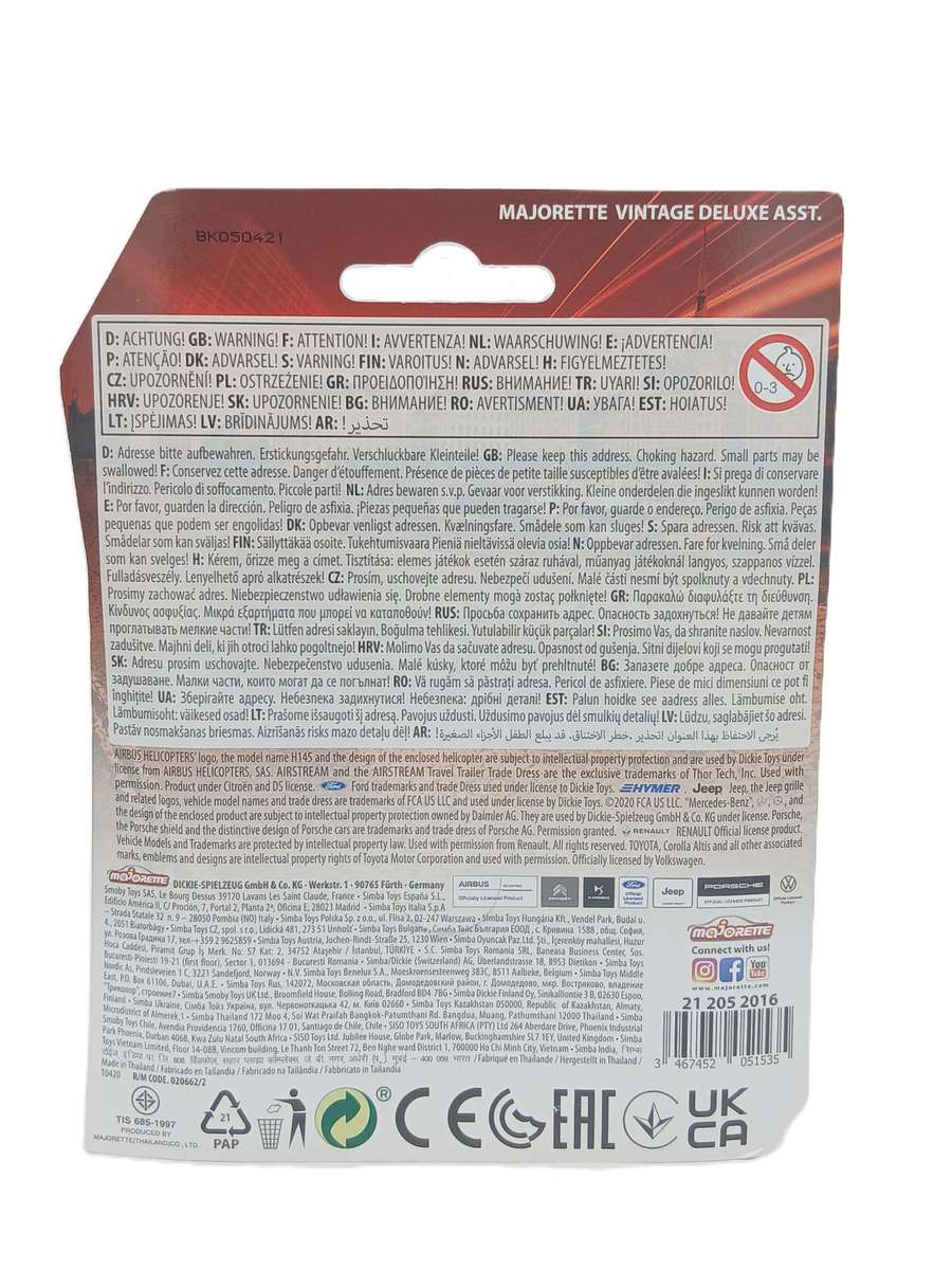 Majorette Ford Mustang Fastback 1967