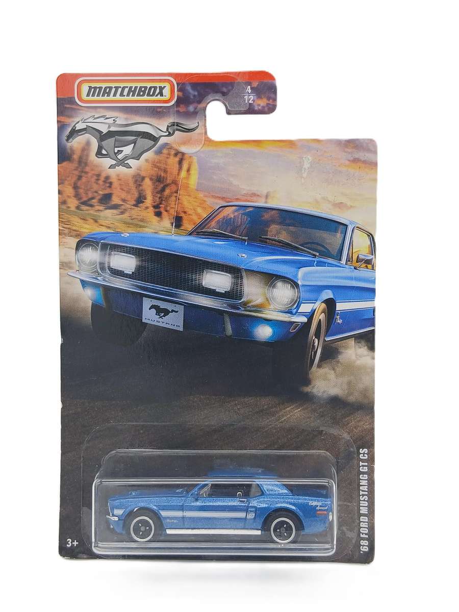 Matchbox '68 Ford Mustang GT CS & '65 Ford Mustang GT
