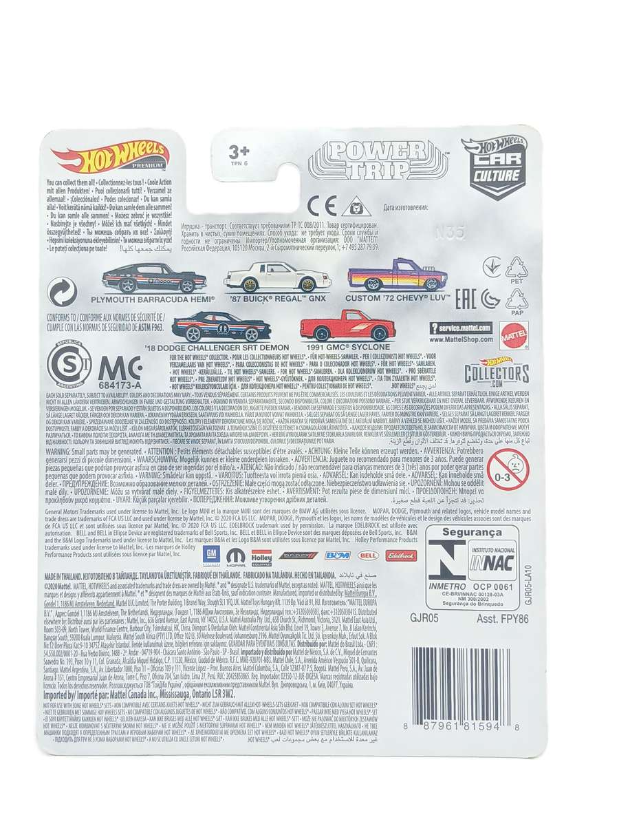 Hot Wheels Plymouth Barracuda Hemi with Real Riders