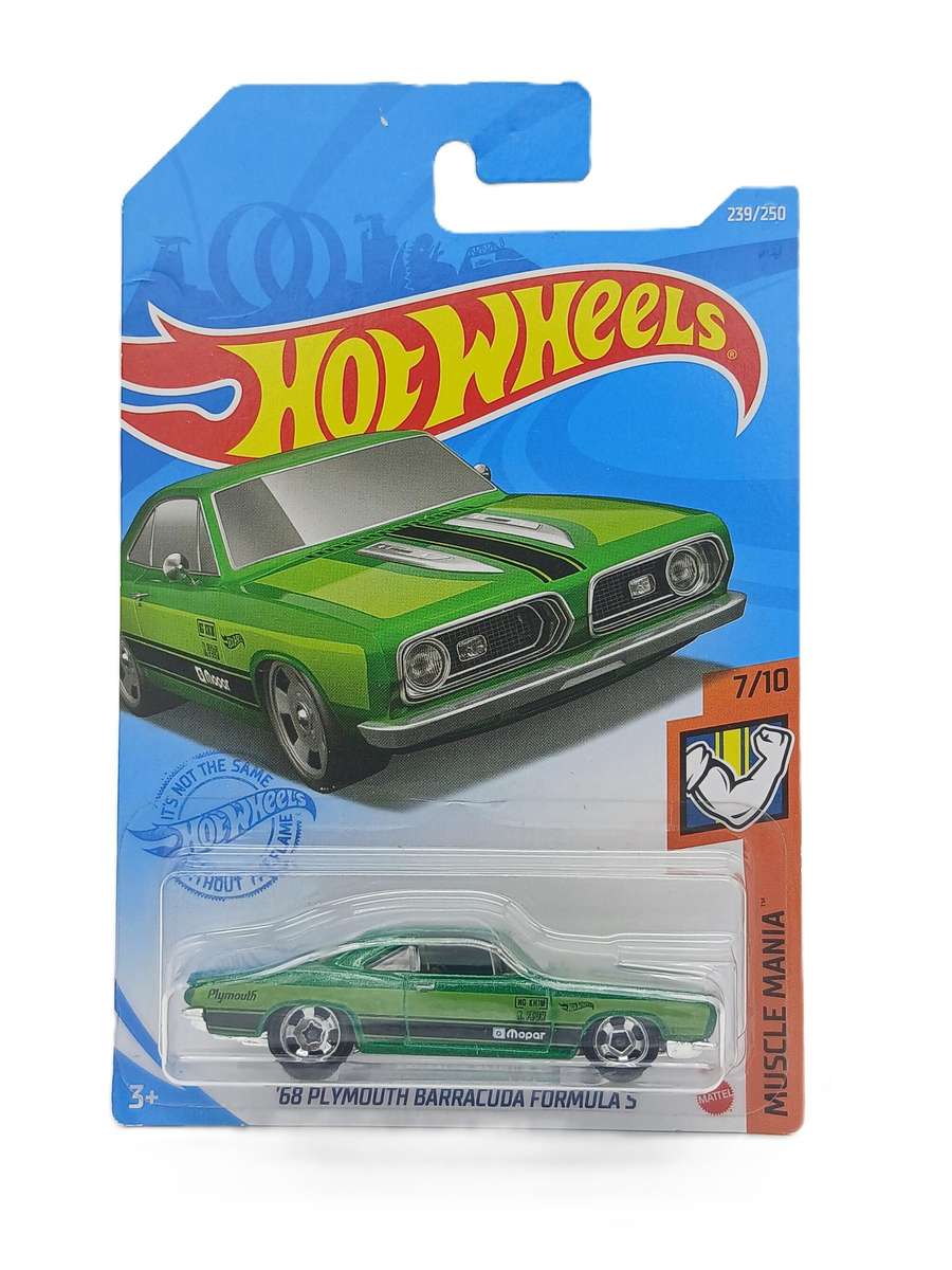 Hot Wheels 1968 Plymouth Barracuda Formula S