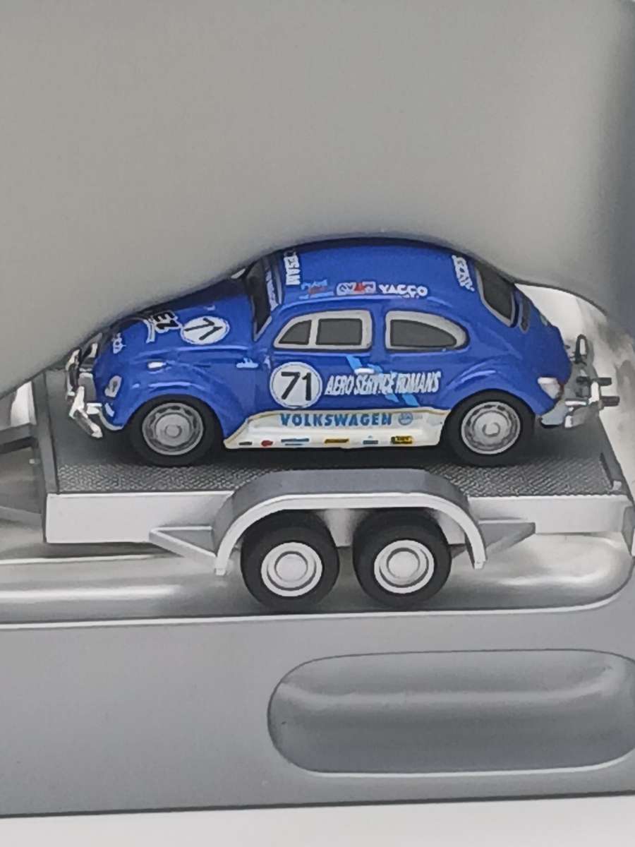 Schuco VW TI Samba Bus & VW Beetle rally set 1:87 HO