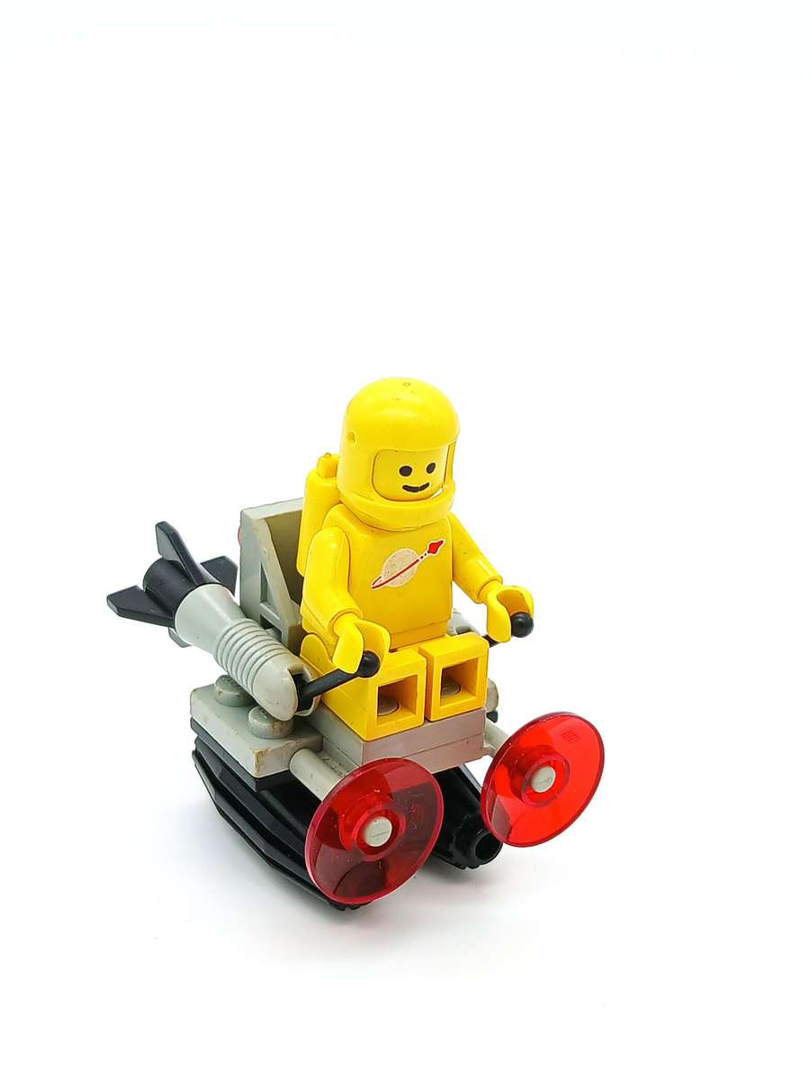 Vintage Lego Space Sledge with Astronaut and Robot No.6807 (1985)